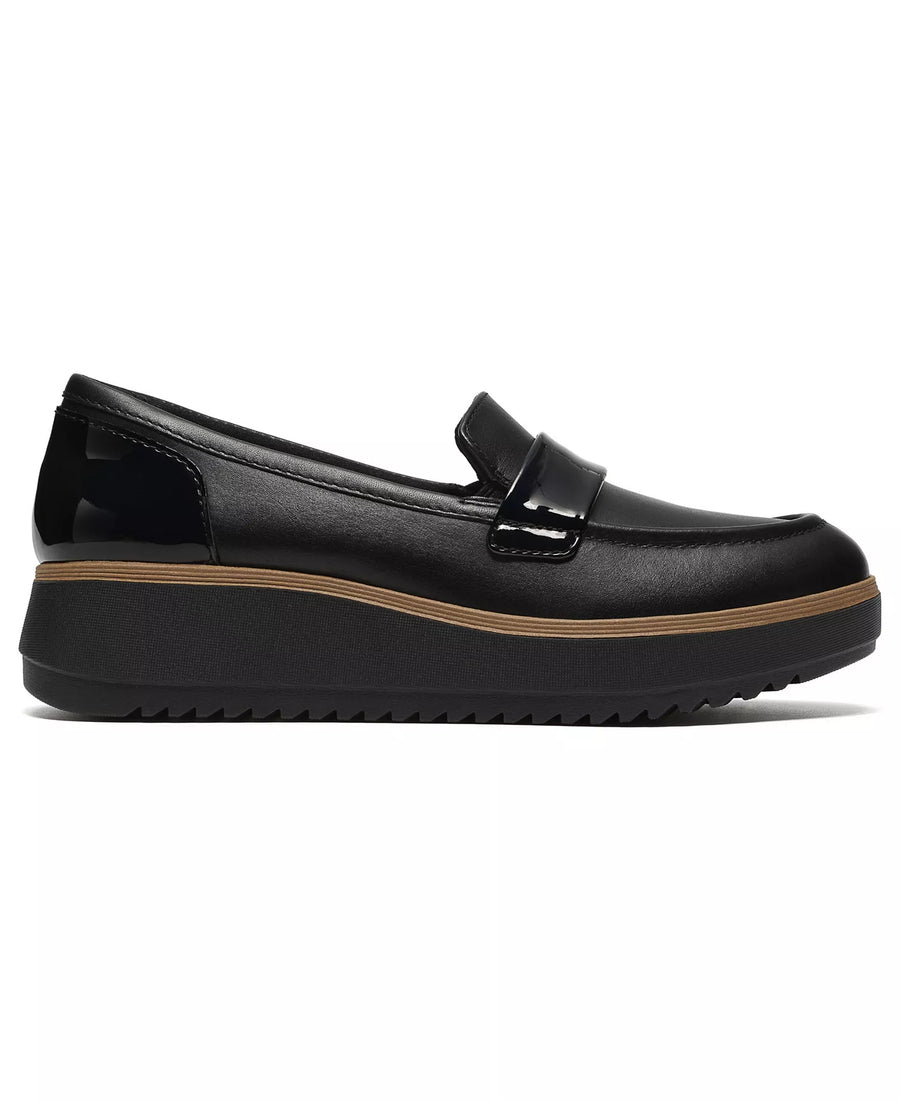 Clarks Women's Zylah Mia Platform Leather Loafers