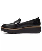 Clarks Women's Zylah Mia Platform Leather Loafers