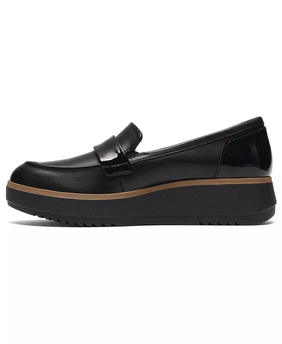 Clarks Women's Zylah Mia Platform Leather Loafers