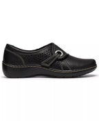 Clarks Women's Cora Teagan Perforated Leather Mary Jane Flats
