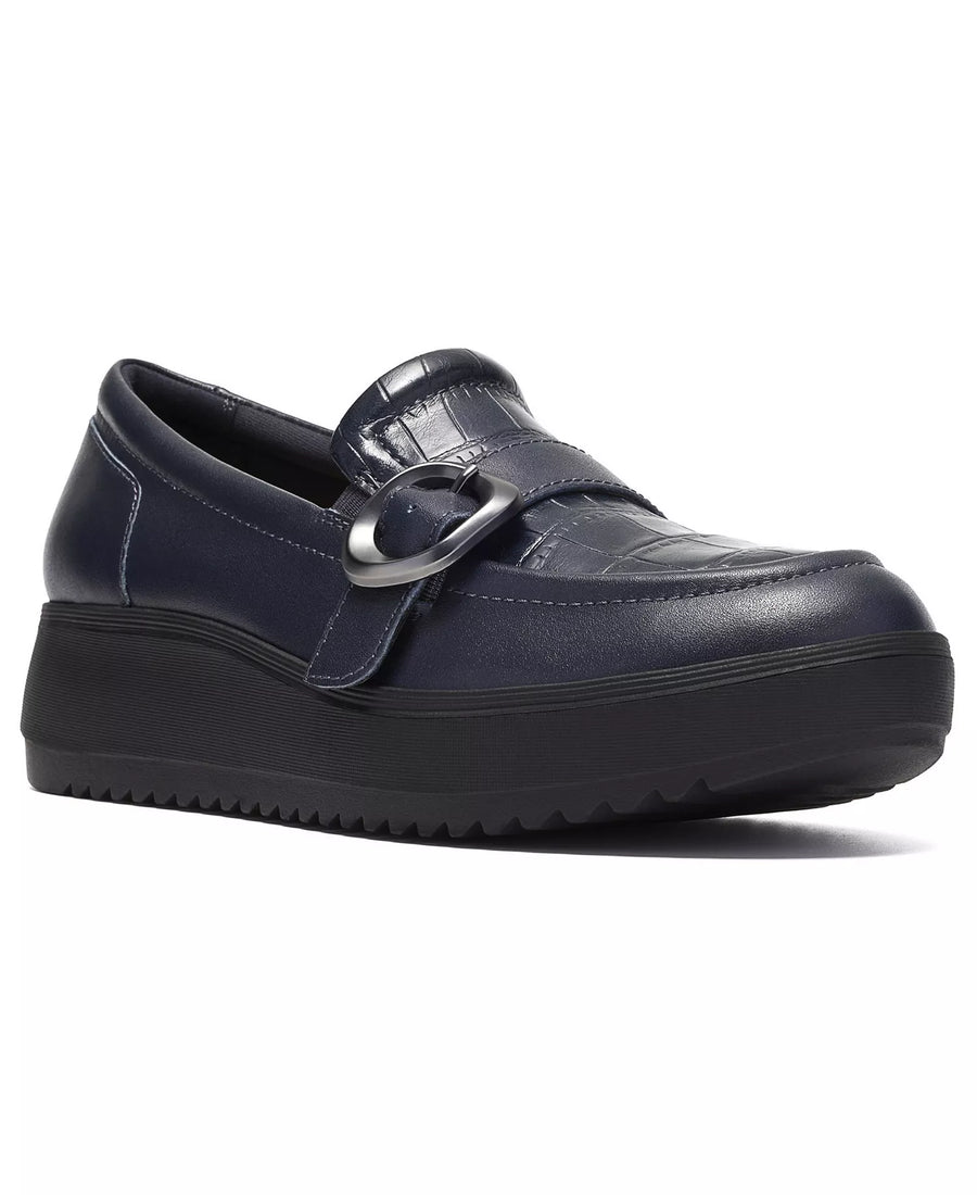 Clarks Women's Zylah Vine Platform Round Toe Loafers