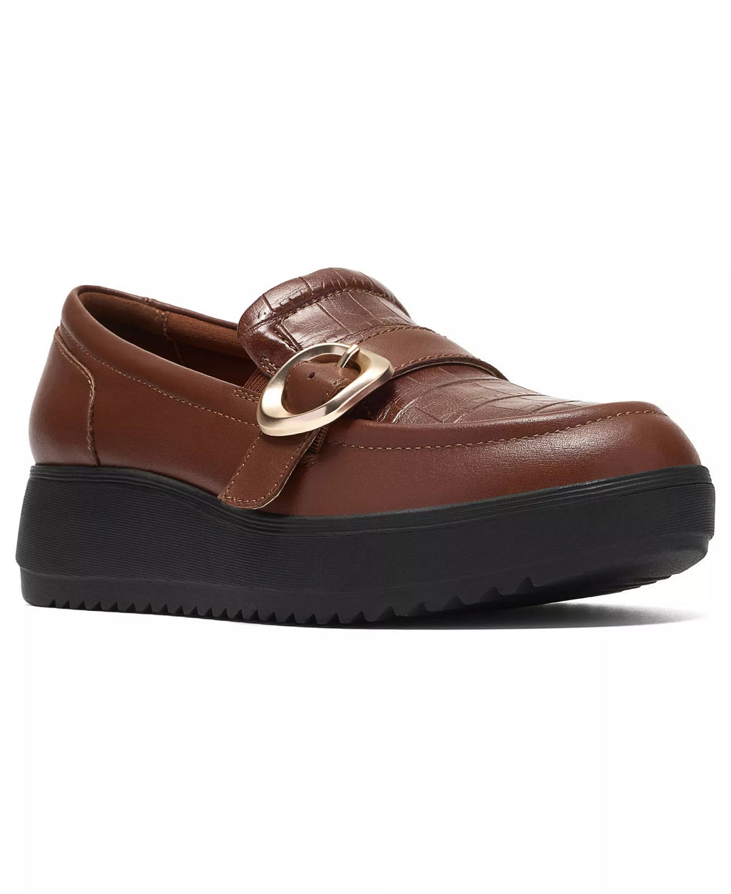 Clarks Women's Zylah Vine Platform Round Toe Loafers