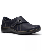 Clarks Women's Cora Teagan Perforated Leather Mary Jane Flats