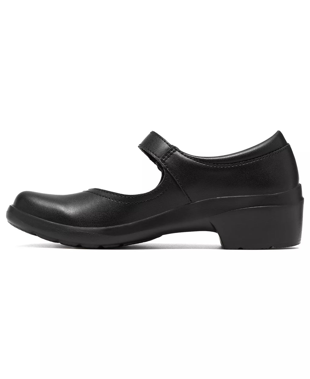 Clarks Women's Angie Jane Mary Jane Arch-Support Round Toe Flats