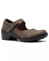 Clarks Women's Angie Jane Mary Jane Arch-Support Round Toe Flats