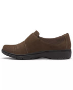 Clarks Women's Carleigh Lily Leather Round Toe Flats