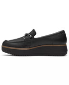 Clarks Women's Zylah Erin Platform Round Toe Leather Loafers