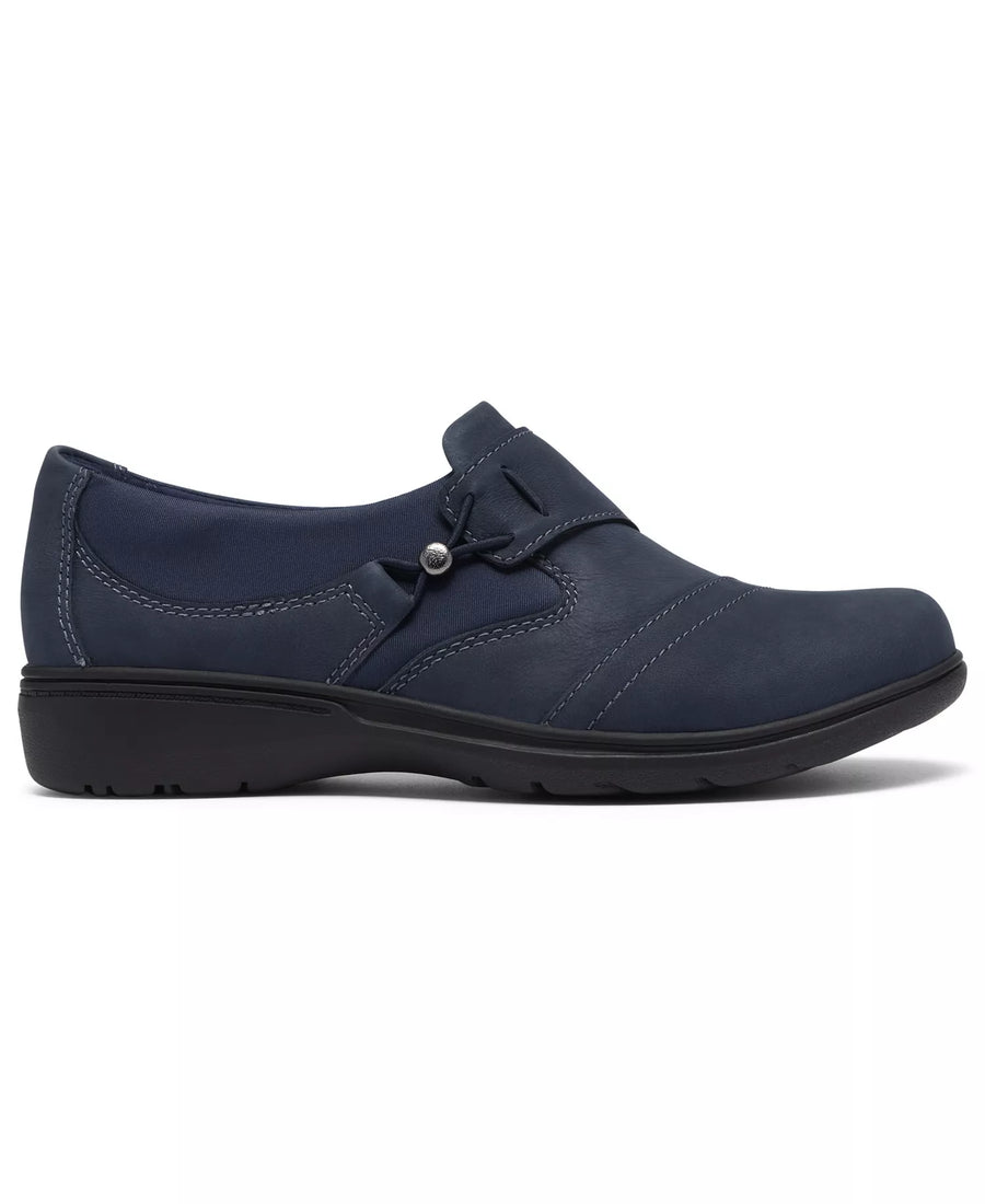 Clarks Women's Carleigh Lily Leather Round Toe Flats