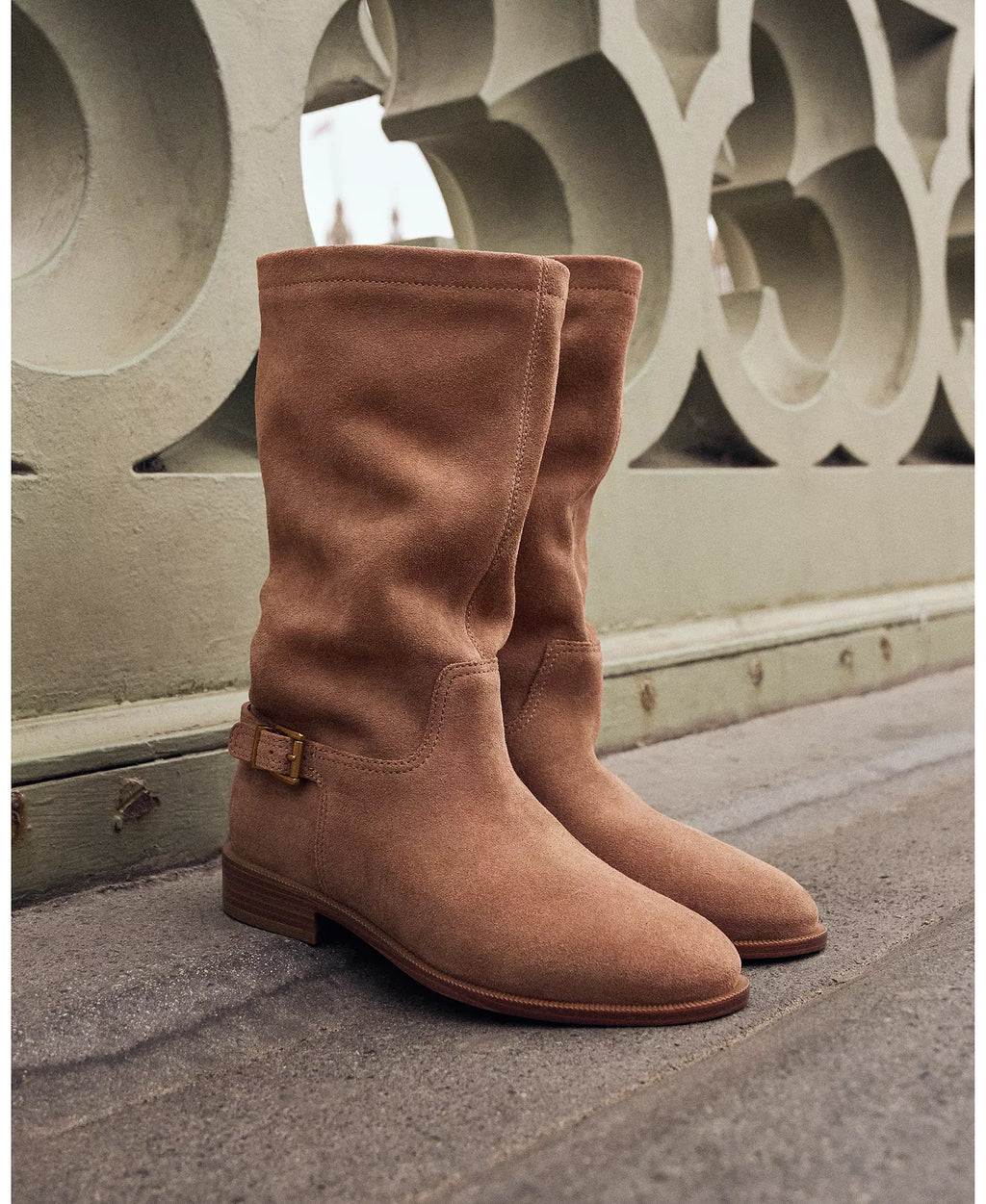Michael Kors Women's Harleigh Zipper Mid Boots