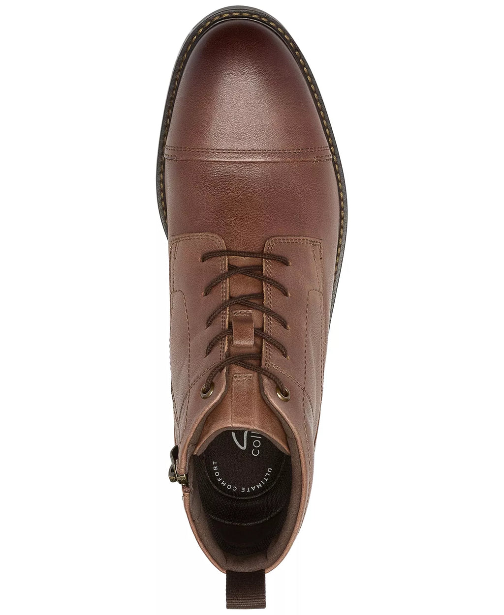 Clarks Men's Jaxen Leather Cap-Toe Work Boots