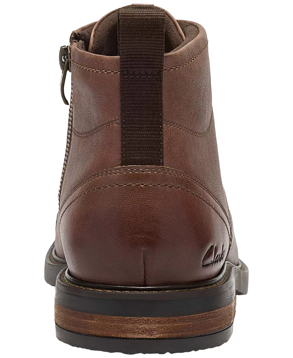 Clarks Men's Jaxen Leather Cap-Toe Work Boots