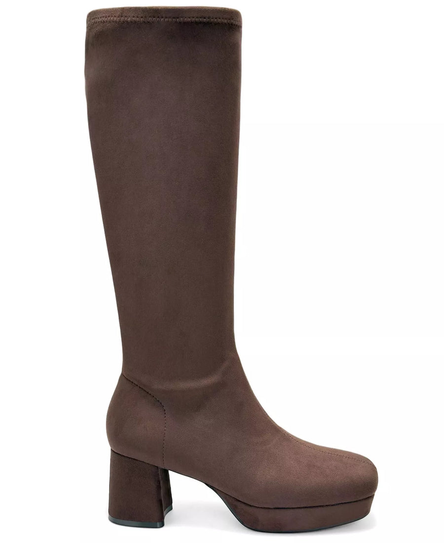 Aerosoles Women's Sasha Over-the-Knee Square-Toe Platform Boots