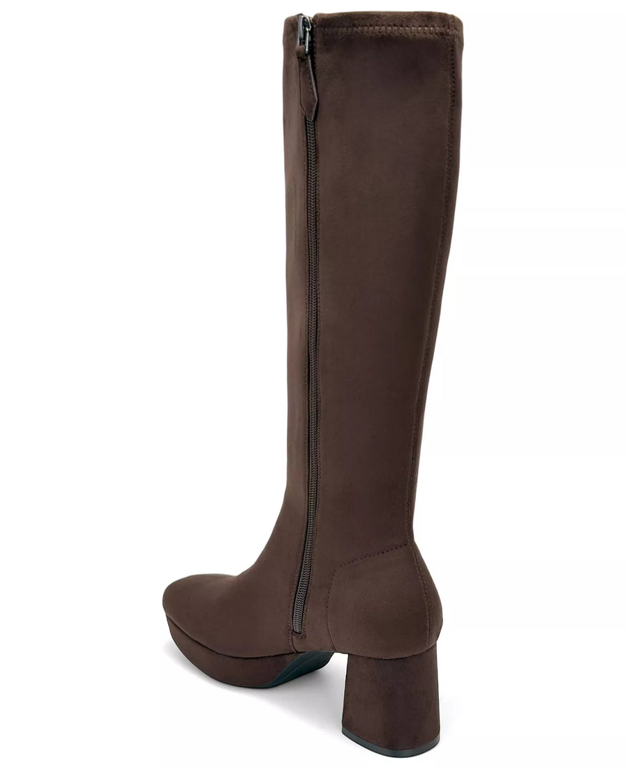 Aerosoles Women's Sasha Over-the-Knee Square-Toe Platform Boots