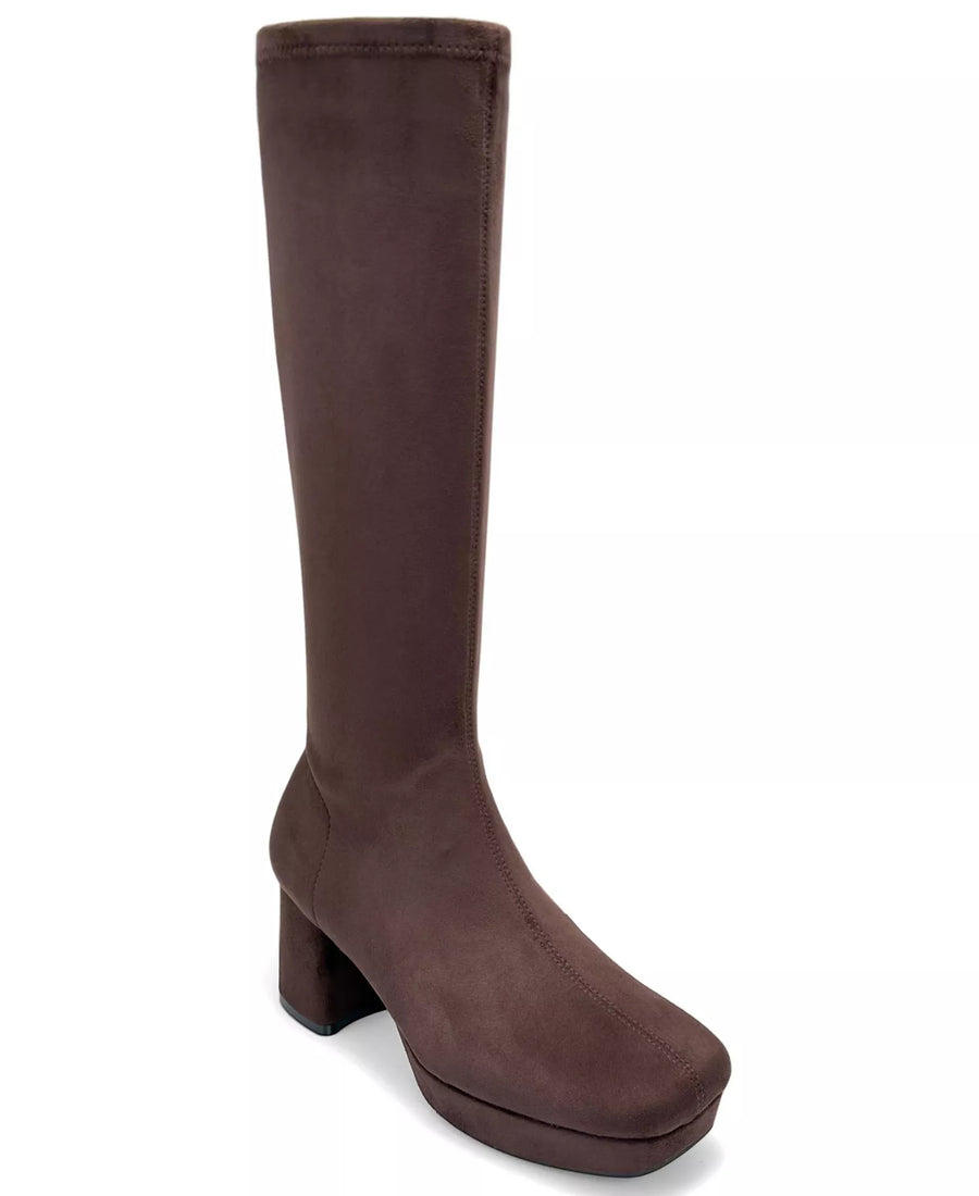 Aerosoles Women's Sasha Over-the-Knee Square-Toe Platform Boots