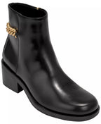 Aerosoles Women's Xia Block-Heel Round-Toe Faux Leather Booties