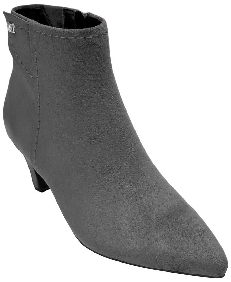 Aerosoles Women's Laurie Kitten-Heel Pointed-Toe Dress Booties