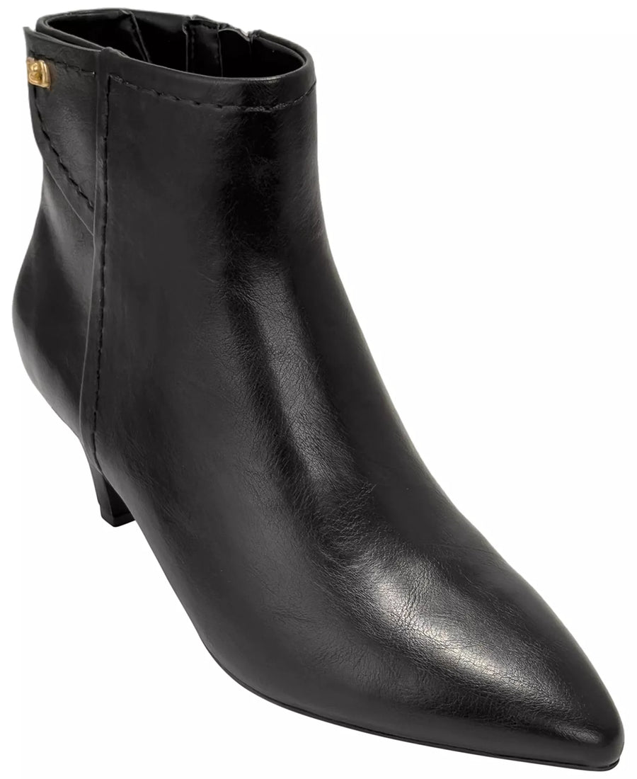 Aerosoles Women's Laurie Kitten-Heel Pointed-Toe Dress Booties