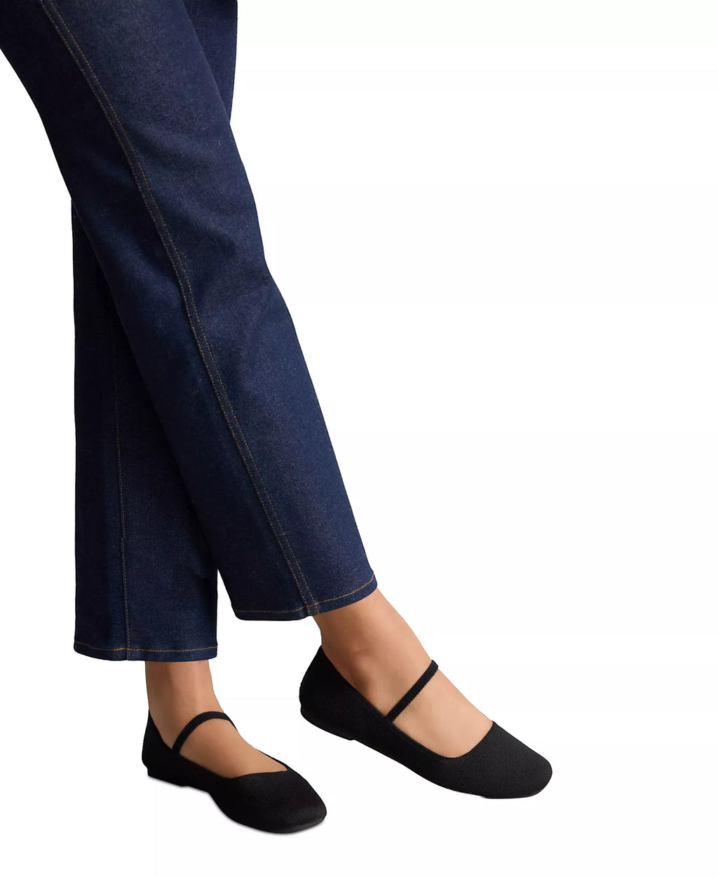Rothy's Women's Max Square Mary Jane Square Toe Flats