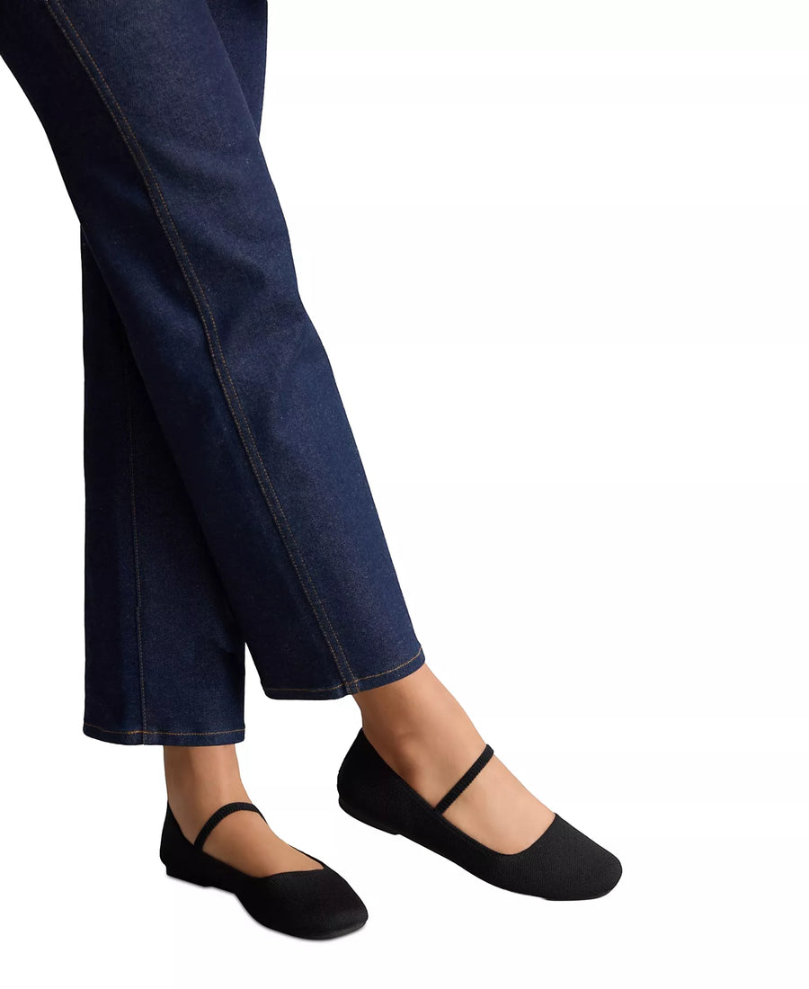 Rothy's Women's Max Square Mary Jane Square Toe Flats