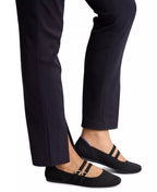 Rothy's Women's Double Buckle Square Toe Adjustable Mary Jane Flats