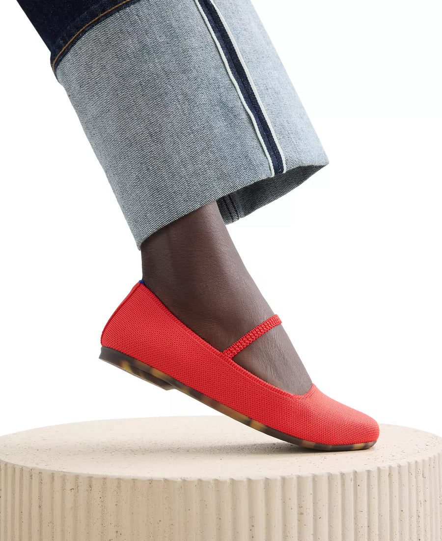 Rothy's Women's Max Square Mary Jane Square Toe Flats