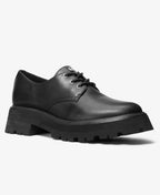 Michael Kors MICHAEL Women's Lowen Platform Leather Lace-Up Loafers