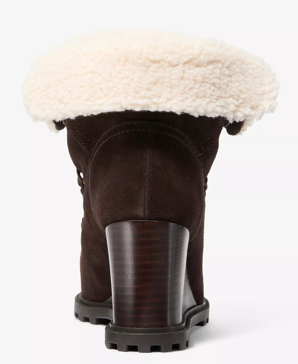 Michael Kors MICHAEL Women's Blakely Wedge Shearling-Accented Booties