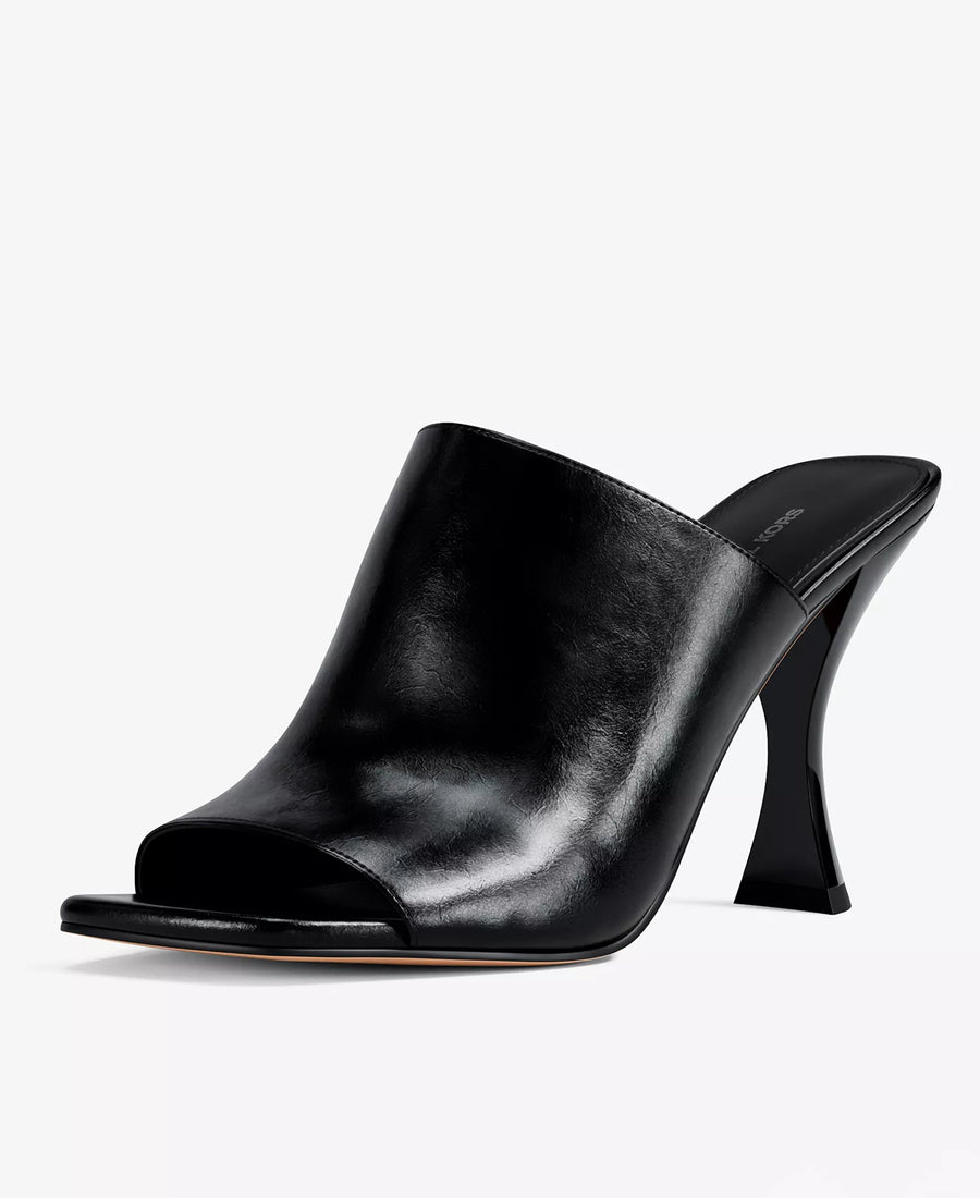 Michael Kors MICHAEL Women's Haisley High Heel Square Toe Mule Sandals