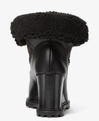 Michael Kors MICHAEL Women's Blakely Wedge Shearling-Accented Booties