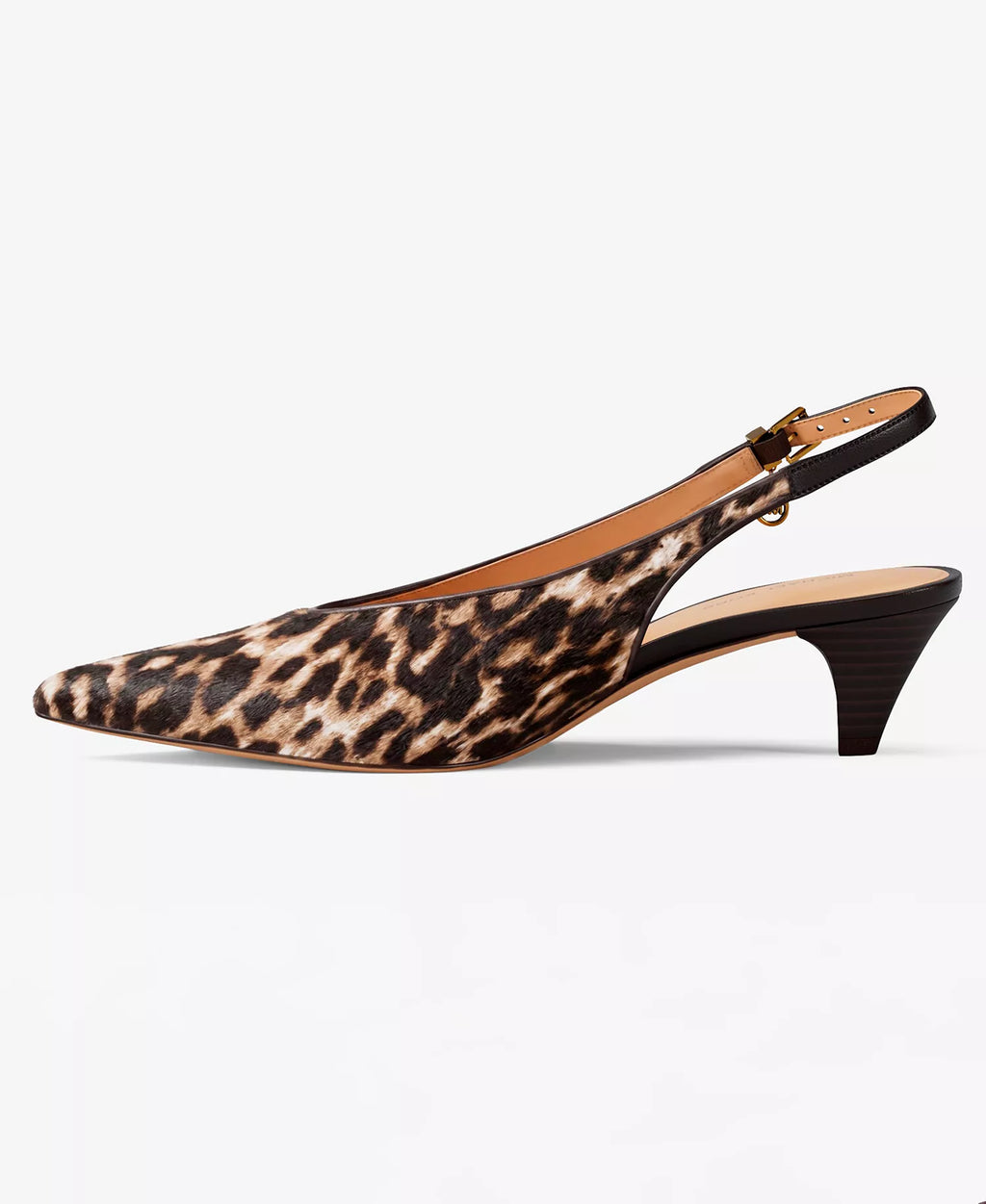 Michael Kors Michael Kors Women's Tonya Slingback Kitten Heel Pointed Toe Pumps