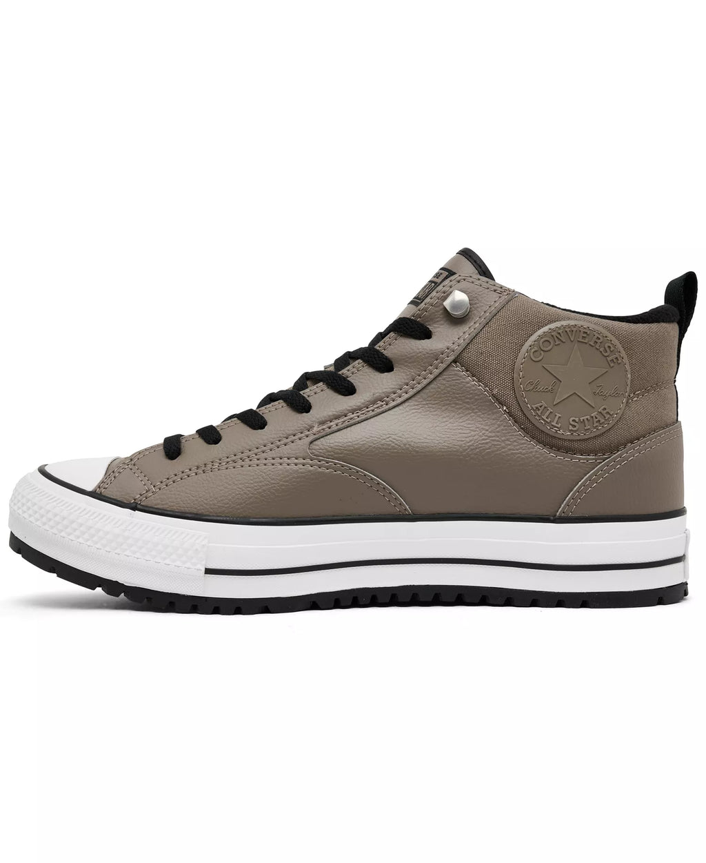 Converse Men's Malden Street Water-resistant Lace-up Ankle Faux Leather Boots