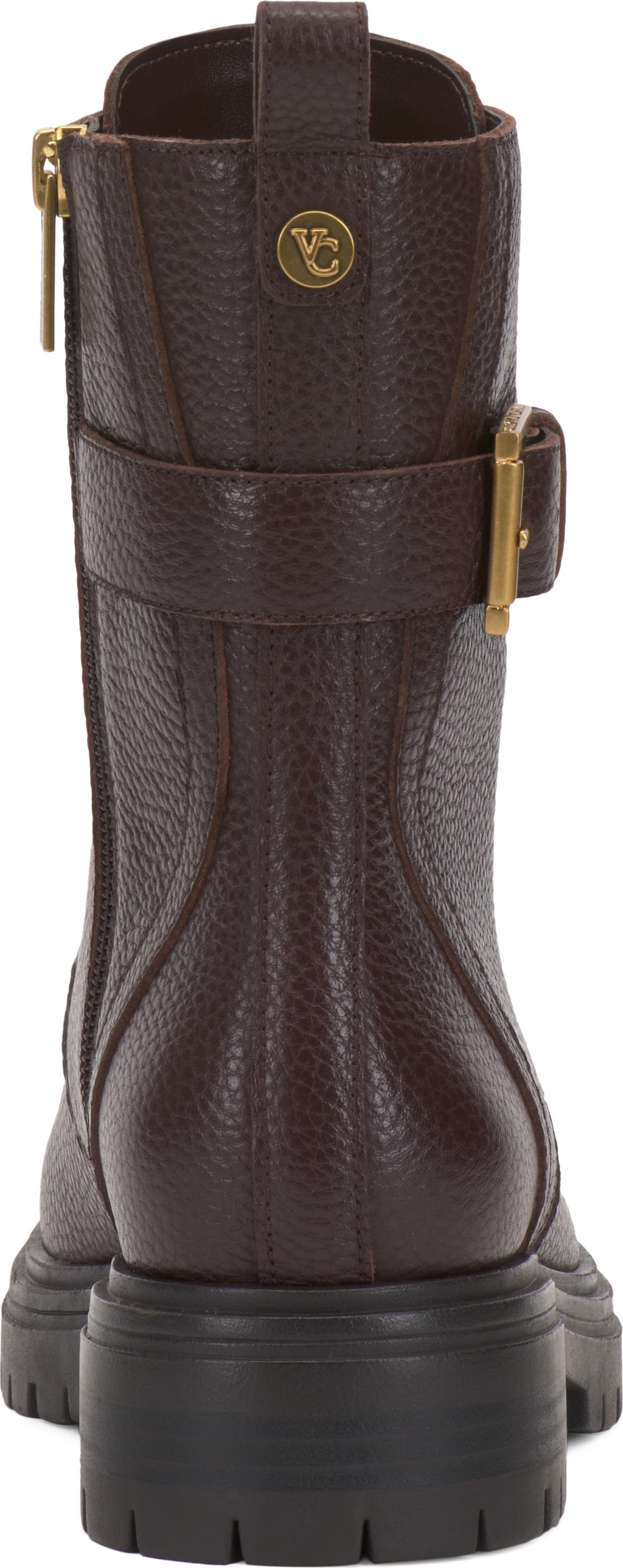 Vince Camuto Becinda Leather Combat Boot - Women's