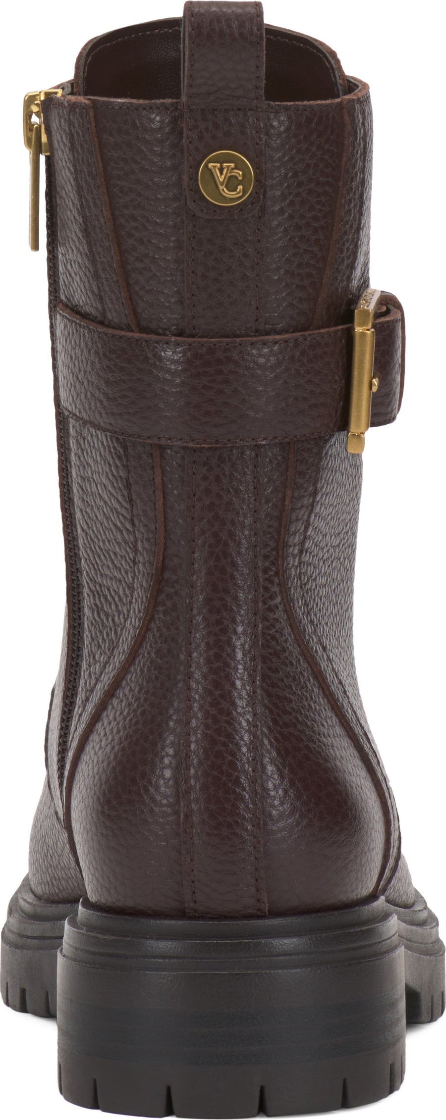 Vince Camuto Becinda Leather Combat Boot - Women's