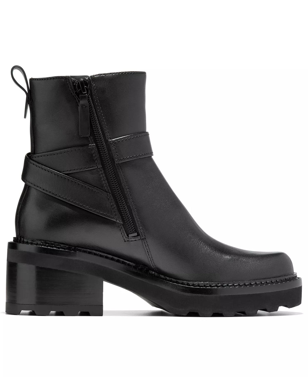 Cole Haan Women's Solene Lug Buckle Booties