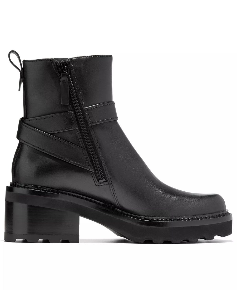 Cole Haan Women's Solene Lug Buckle Booties