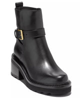 Cole Haan Women's Solene Lug Buckle Booties