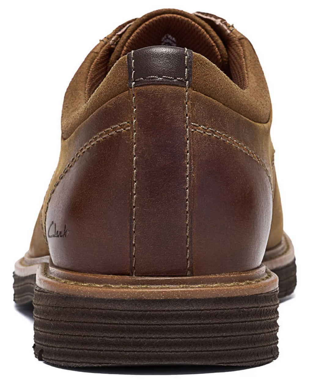 Clarks Men's Baystone Leather Plain Toe Derby Shoes