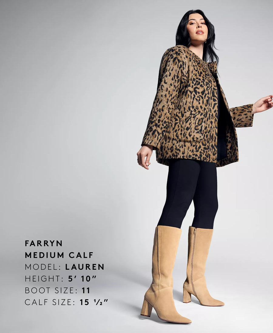 Naturalizer Women's Farryn Pointed Toe Tall Boots, Regular Calf, Narrow Calf, Wide Calf, & Extra Wide Calf
