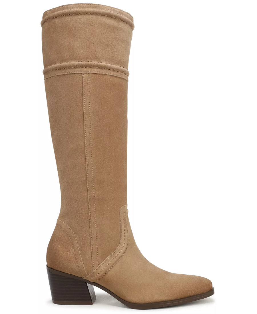 Naturalizer Women's Dayton Knee-High Pointed Toe Block Heel Tall Boots, Regular & Wide Calf