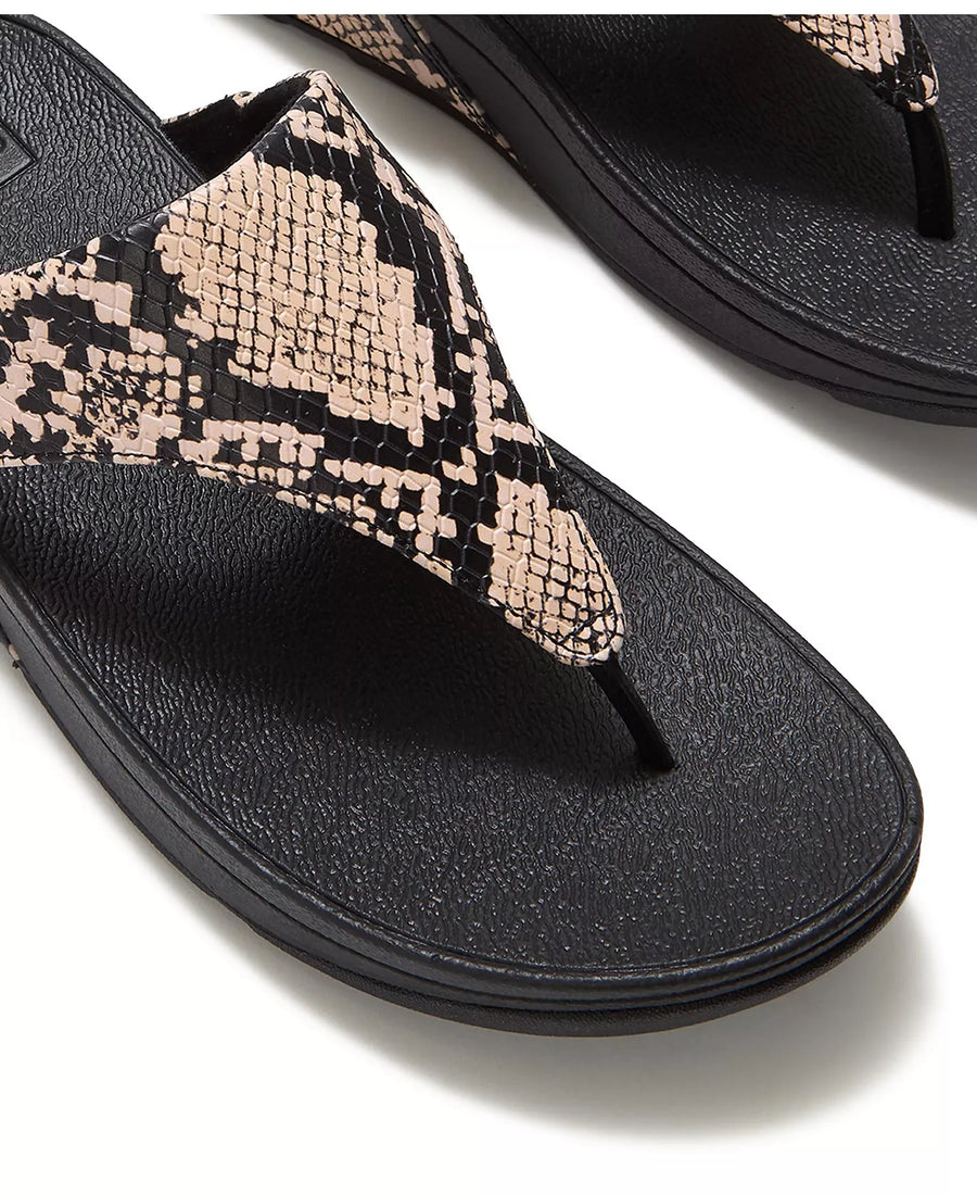 FitFlop Women's Lulu Toe-Post Wedge Sandals