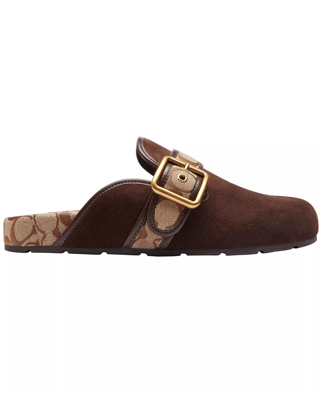 Coach Women's Archival Slip-On Buckle Clogs