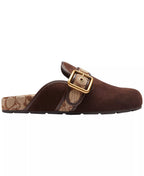 Coach Women's Archival Slip-On Buckle Clogs