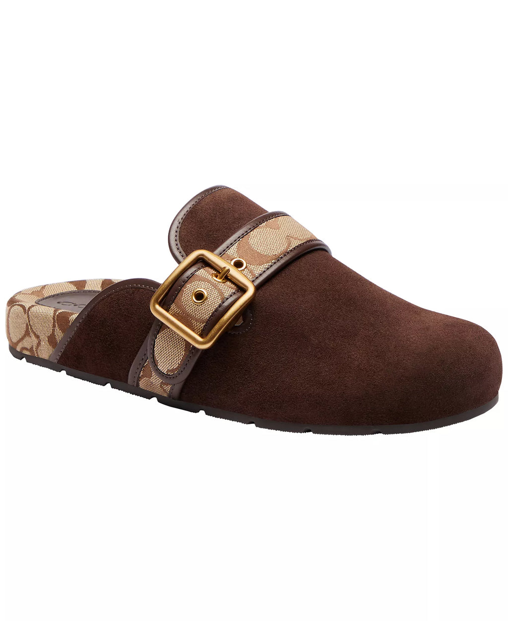 Coach Women's Archival Slip-On Buckle Clogs