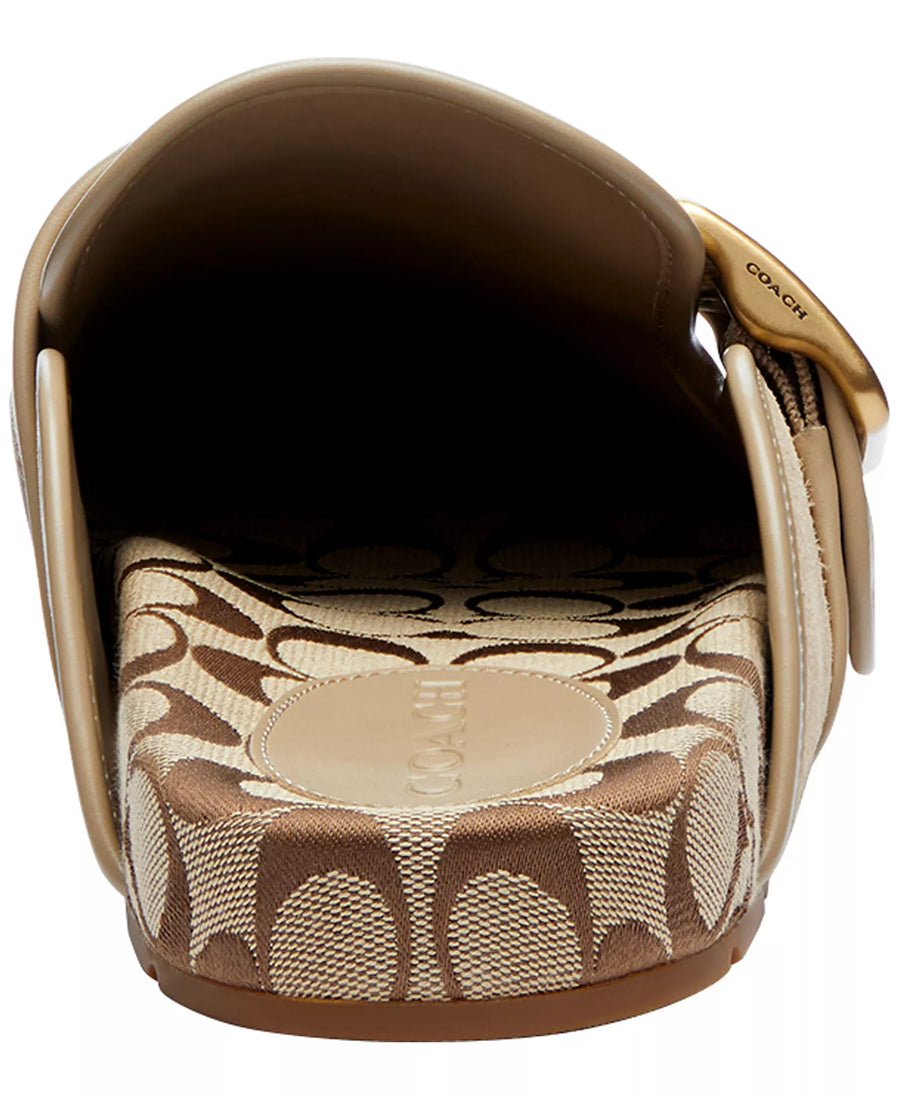 Coach Women's Archival Slip-On Buckle Clogs
