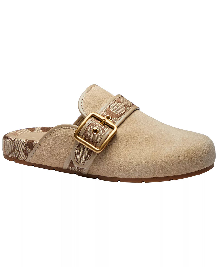 Coach Women's Archival Slip-On Buckle Clogs