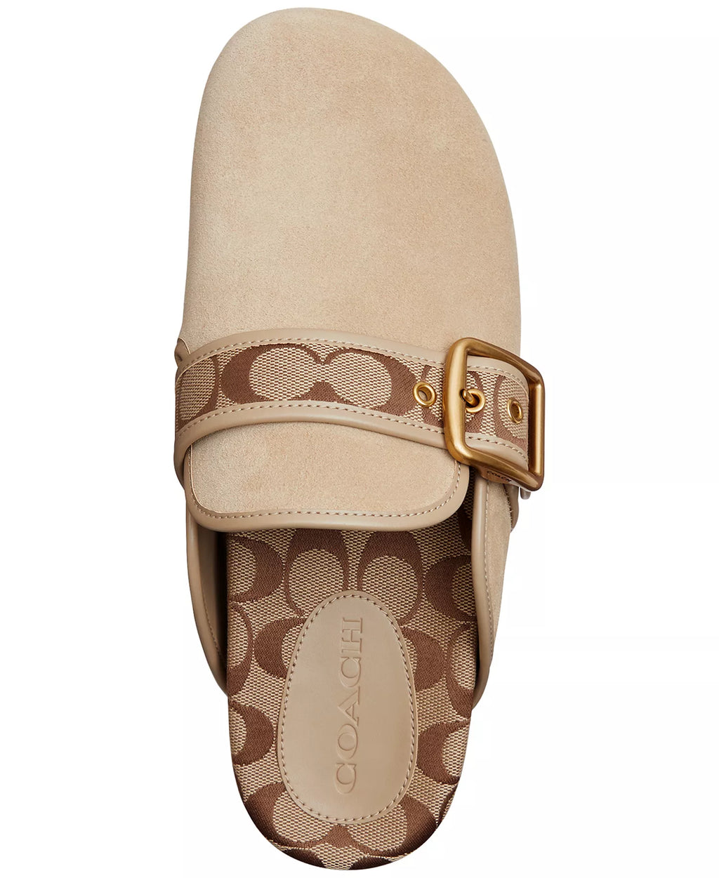 Coach Women's Archival Slip-On Buckle Clogs