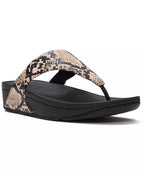 FitFlop Women's Lulu Toe-Post Wedge Sandals