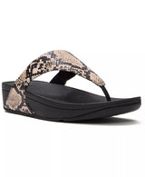 FitFlop Women's Lulu Toe-Post Wedge Sandals