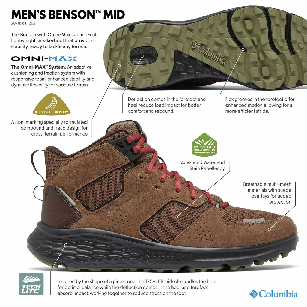 Columbia Benson Mid Men's Ankle Boots