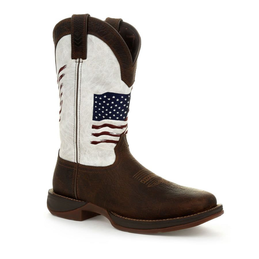 Rebel By Durango Distressed Flag Men's Western Boots